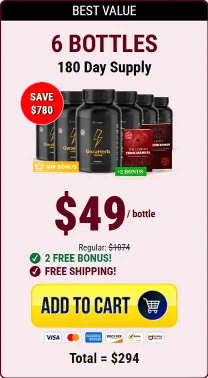 Buy Garaherb 6 Bottle
